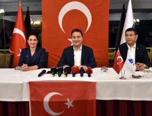 DEVA Partisi Genel Başkanı Babacan, Samsun'da "Basınla buluşma" programında konuştu