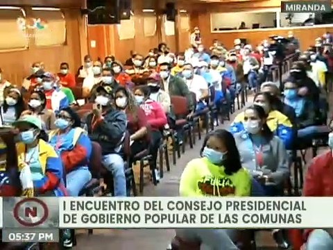 Inicia Consejo Presidencial de Gobierno Popular de las Comunas para activar la economía productiva