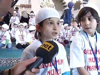 Camiler çocuklarla şenlendi