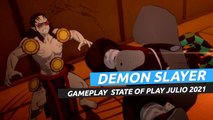 Demon Slayer -Kimetsu no Yaiba- The Hinokami Chronicles -  gameplay del modo Historia (Tsuzumi Mansion)