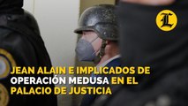 Jean Alain e implicados de Operación Medusa en el Palacio de Justicia