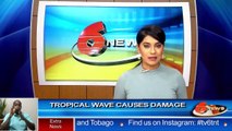 Tropical wave causes damage