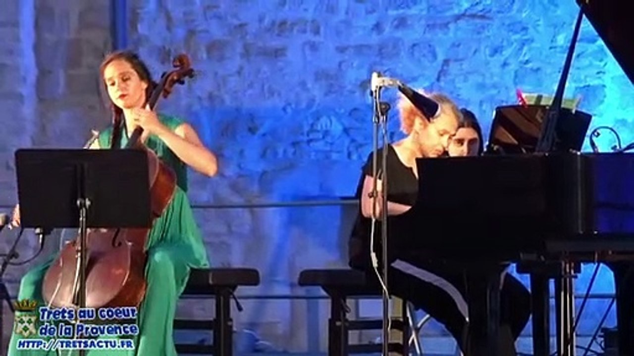 TRETS : Noctune ste victoire - CAROLINE SAGEMAN & OLIVIA GAY - LE VIOLONCELLE ROMANTIQUE 8juill2021