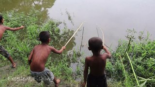 Best Fishing Video - Traditional Hook Fishing - Excellent Fishing (Part-1)