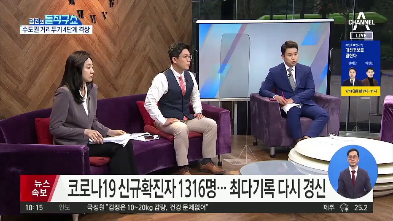 수도권 12일부터 3인 금지…거리두기 4단계 격상