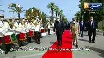 رئيس الجمهورية يشرف على حفل تخرج دفعات بالأكاديمية العسكرية لشرشال