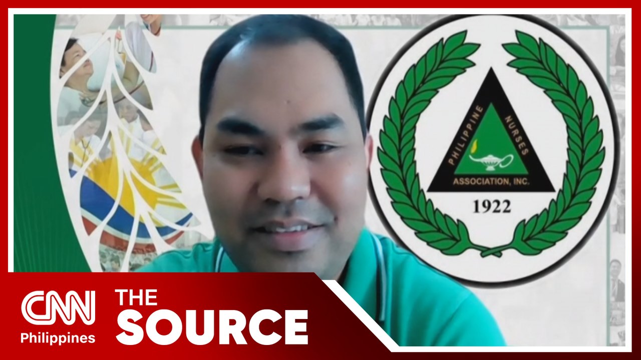 Philippine Nurses Association President Melbert Reyes | The Source