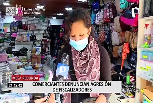 Mesa Redonda: comerciantes denuncian constantes agresiones de fiscalizadores de MML