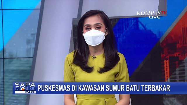 Kebakaran Puskesmas di Sumur Batu, 1.000 Dosis Vaksin Ikut Terbakar