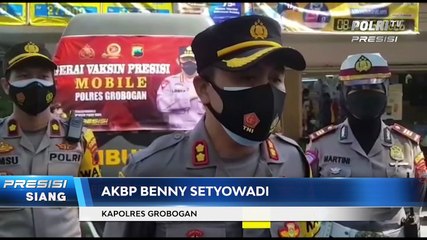 Gerai Vaksin Presisi Mobile Polres Grobogan