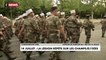 14 juillet : la Légion étrangère répète sur les Champs-Elysées