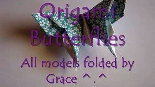 Origami Butterflies