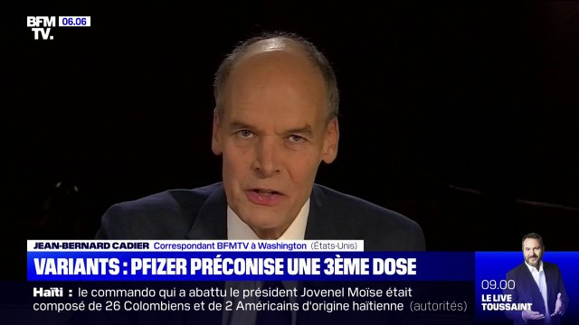 Variants: Pfizer préconise une troisième dose