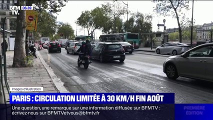 La vitesse maximale sera limitée à 30 km/h à Paris dès le 30 août