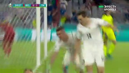 BÉLGICA 1-2 ITALIA CUARTOS DE FINAL 02/07/2021 #UEFAEURO2020 GOLES ULTRA HD