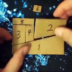 Geometrik şekillerle matematiksel illüzyon