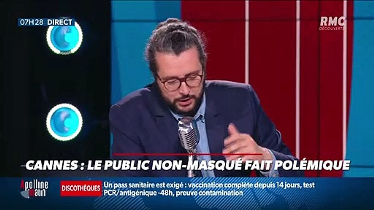 #Magnien, la chronique des réseaux sociaux : Le public non-masqué du festival de Cannes fait polémique - 09/07