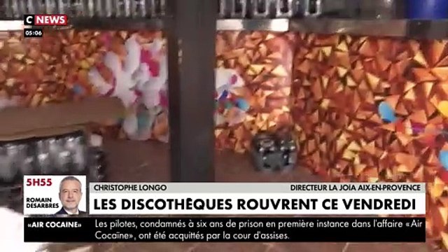 Coronavirus - Les discothèques se préparent à rouvrir ce soir en France mais les restrictions sanitaires dissuadent la plupart de reprendre leur activité