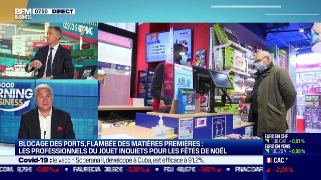 Franck Mathais (JouéClub) : Va-t-on vers une pénurie de certains jouets pour Noël ? - 09/07