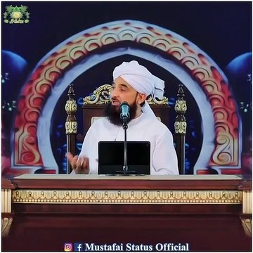 Allama Muhammad Raza Saqib Mustafai Most Emotional Bayan - Islamic WhatsApp Status Video - Jummah Mubarak