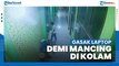 Demi Mancing di Kolam, Siswa SMP Nekat Menggasak Laptop dan Tabung Gas LPG di SMKN 5 Bandar Lampung