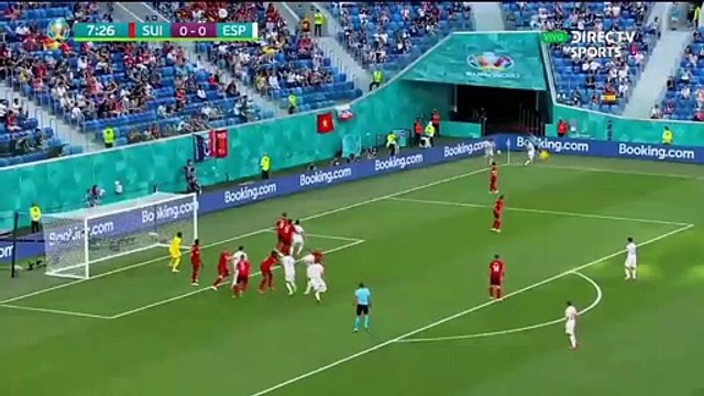 SUIZA 1(1)-(3)1 ESPAÑA CUARTOS DE FINAL 02/07/2021 #UEFAEURO2020 GOLES ULTRA HD
