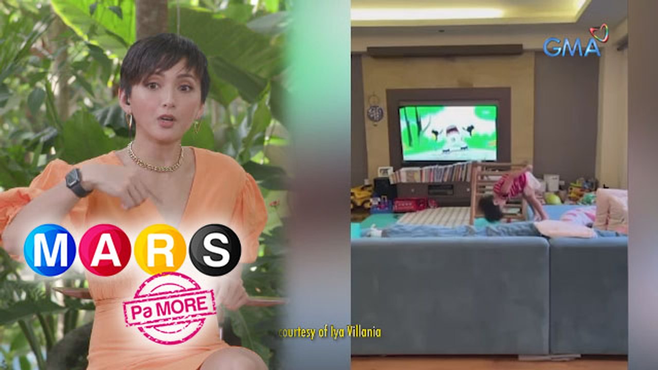 Mars Pa More: Baby Leon ni Iya Villania, NO HANDS kung mag-tumbling! | Mars Sharing Group