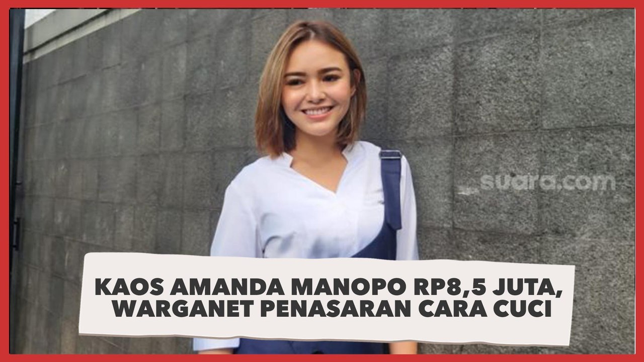 Amanda Manopo Pakai Kaos Oblong Rp8,5 Juta, Warganet Penasaran Cara Cucinya