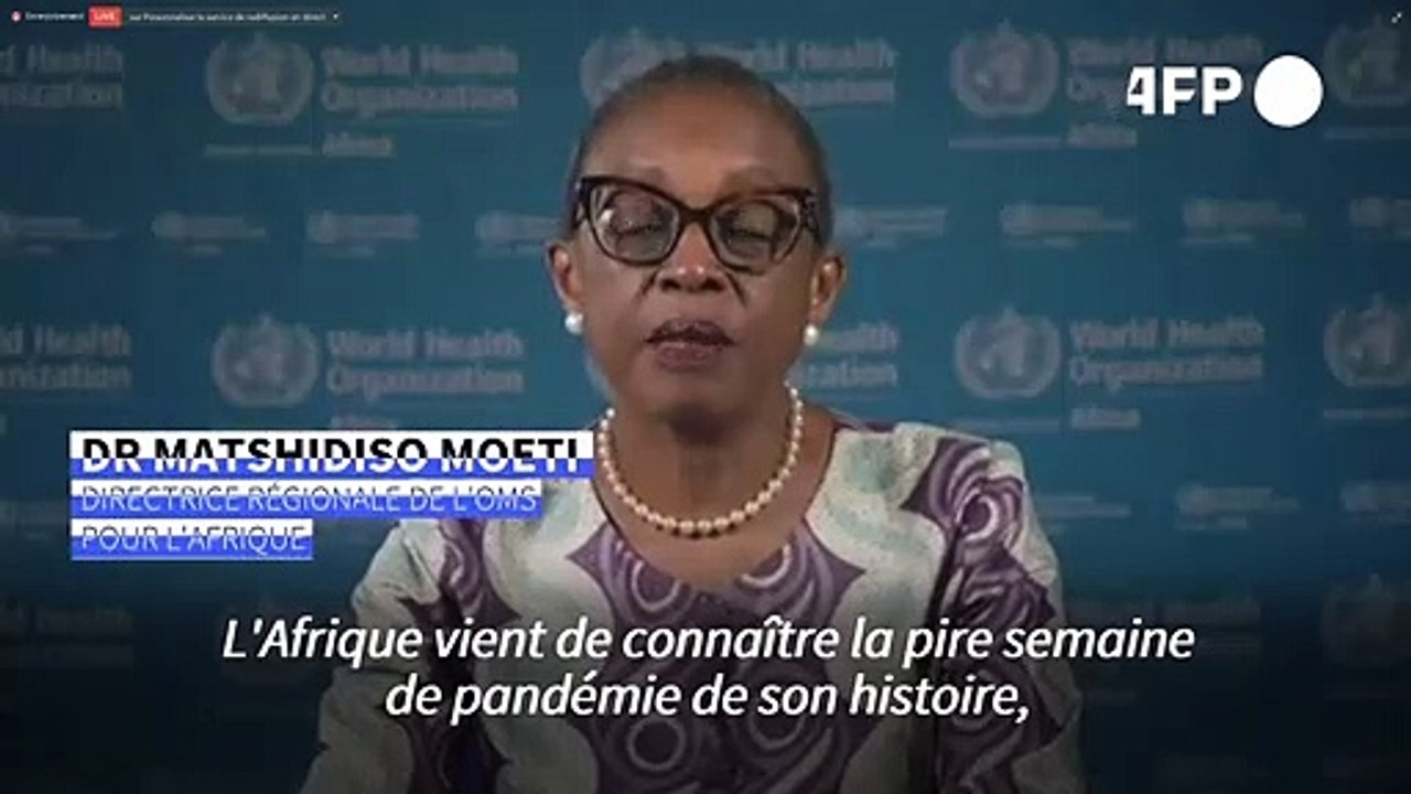 Covid-19: la pire semaine de pandémie jamais connue en Afrique (OMS)