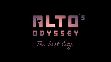 Alto's Odyssey The Lost City el nuevo juego de Apple Arcade