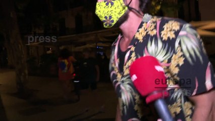 Iván Sánchez guarda silencio tras haber disfrutado de una agradable velada junto a su pareja, Irene