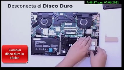 cambiar disco duro lapto básico     2
