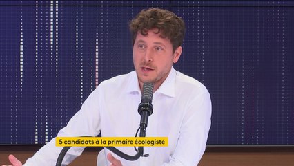 Présidentielle de 2022 : "Nous avons besoin d'un ou d'une écologiste aux manettes", plaide Julien Bayou
