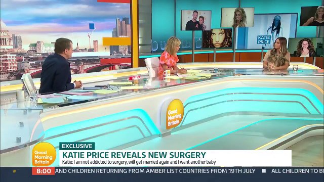 Good Morning Britain - Katie Price travelled to Turkey, which is on the travel red list, to get cosmetic surgery