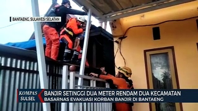 Banjir Setinggi Dua Meter Rendam Dua Kecamatan