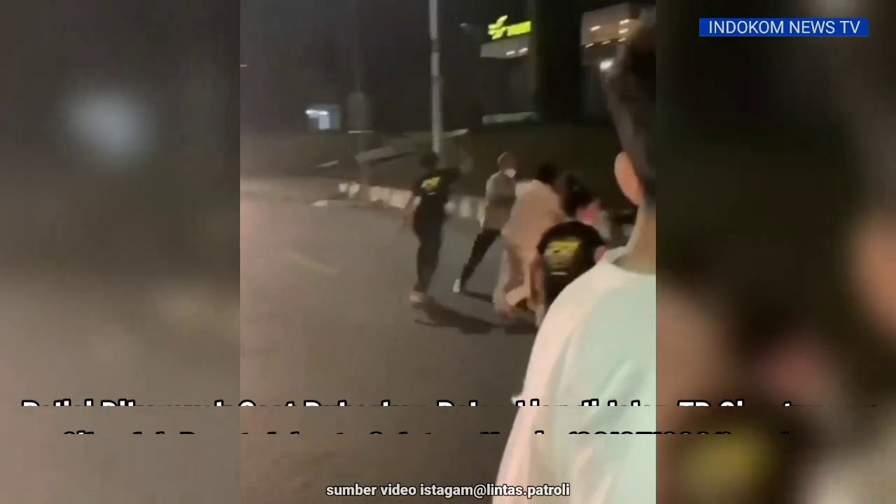Anggota Polisi Dikeroyok Saat Bubarkan Balap Liar