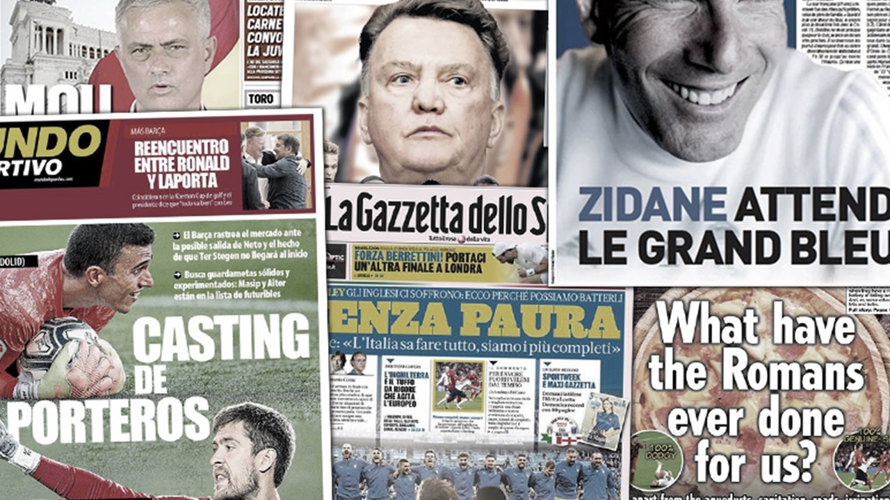 L'Angleterre et l'Italie lancent les hostilités, le Barça se cherche un nouveau gardien