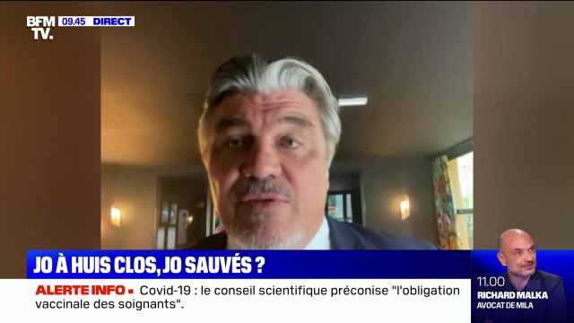 David Douillet estime qu'il est très important que les JO aient lieu, même sans public