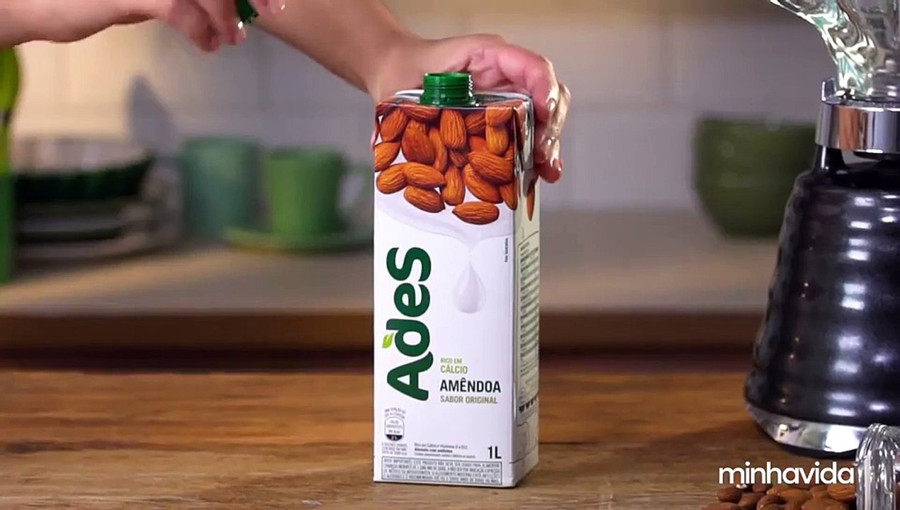 Achocolatado com AdeS Amêndoa
