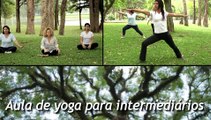 Aula de yoga integral: exercícios intermediários