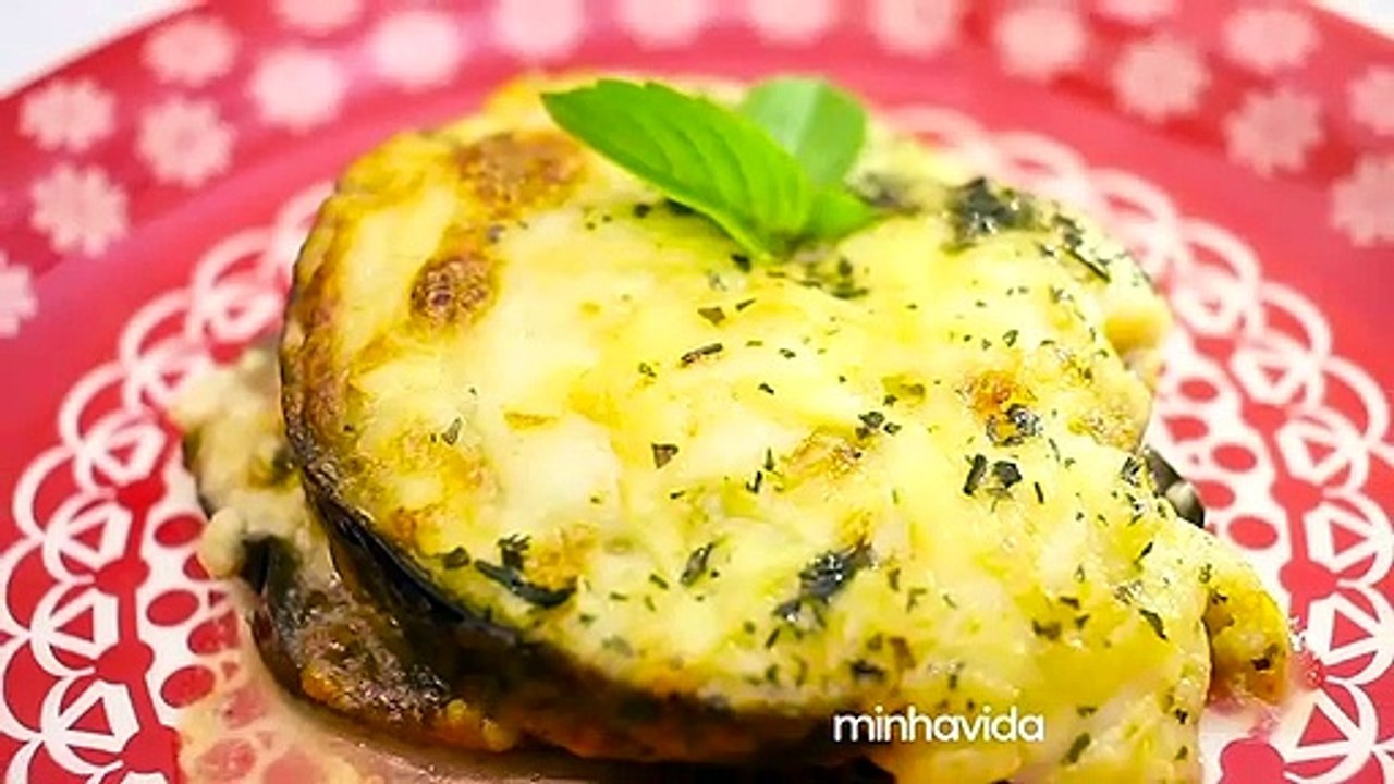 Berinjela gratinada: receita saudável e super saborosa