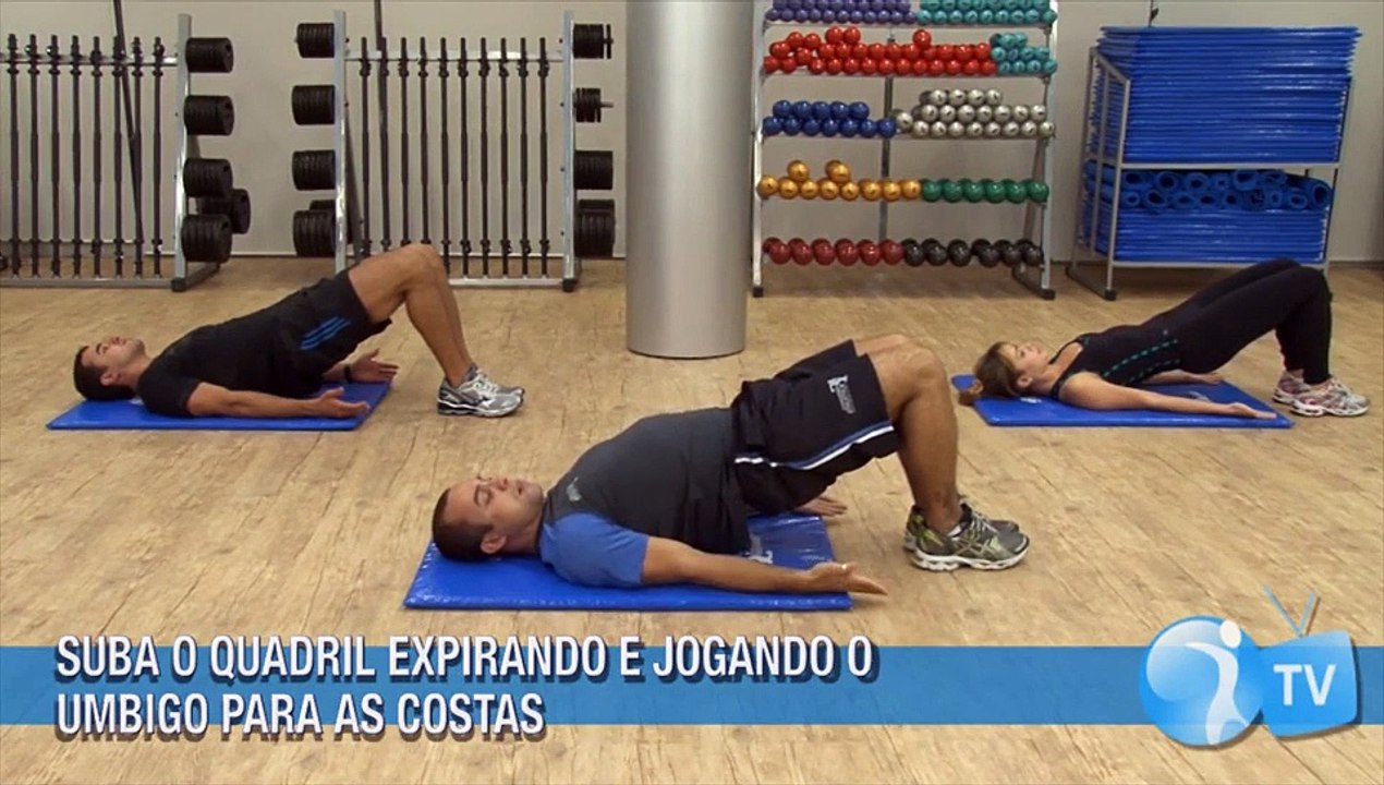 Barriga tanquinho - fortaleça a lombar com este...