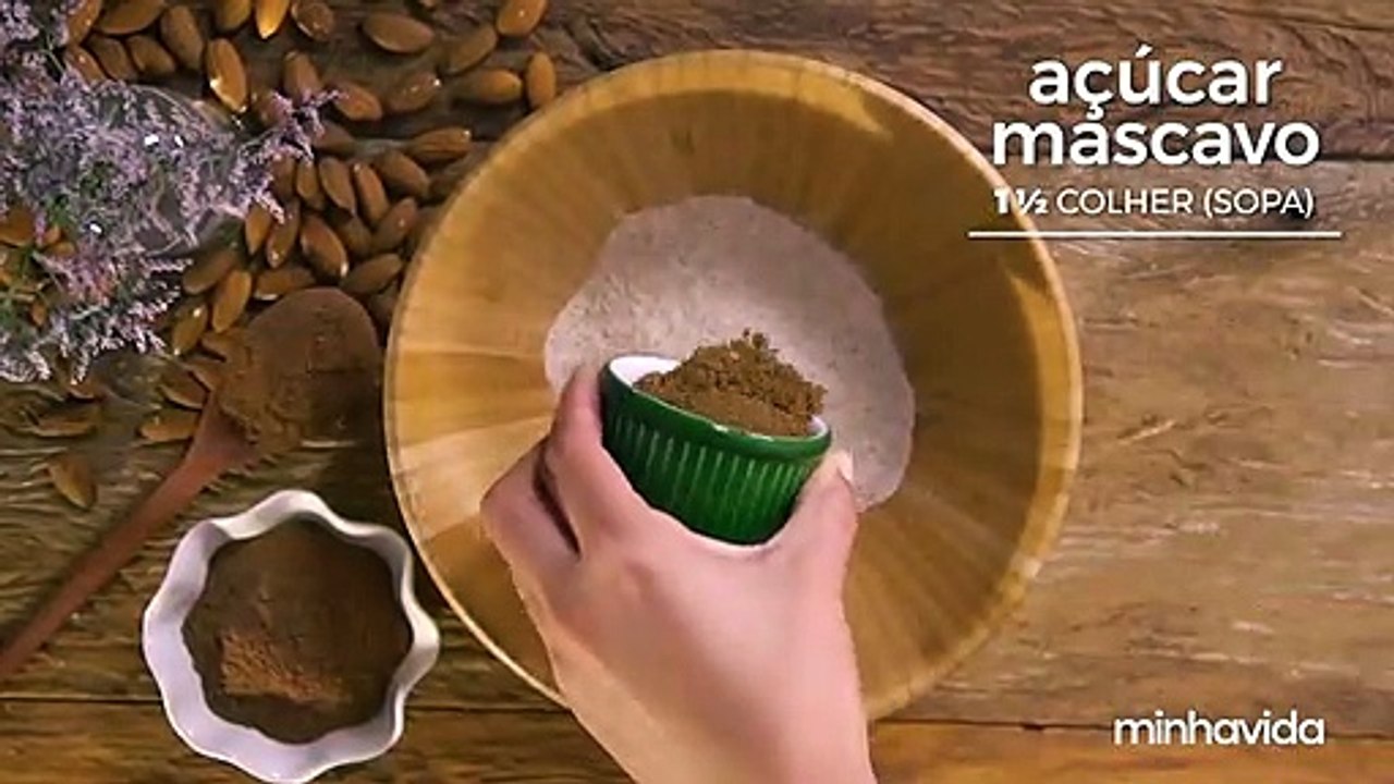 Bolo de caneca vegetariano
