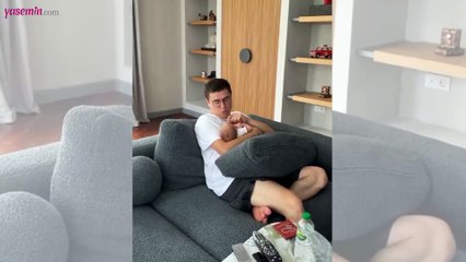 İbrahim Büyükak'ın bebeğine olan sevgisi...