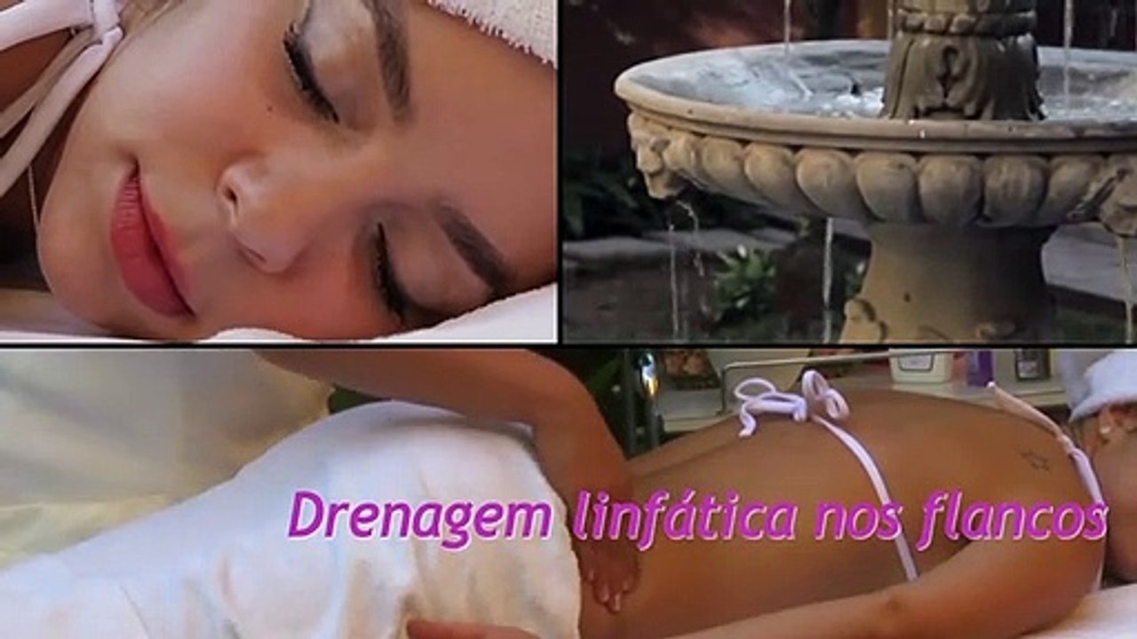 Drenagem linfática: massagem nos flancos melhora aparência da cintura