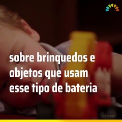 Engoliu bateria, pilha ou algo corrosivo? Saiba o que fazer!