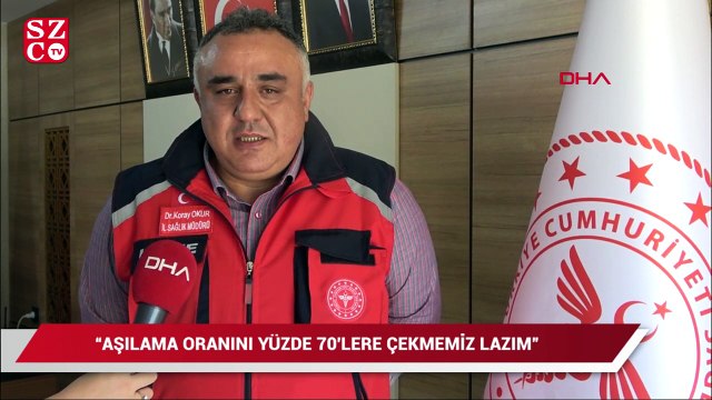 Bitlis İl Sağlık Müdürü: Aşılama oranını yüzde 70'lere çekmemiz lazım