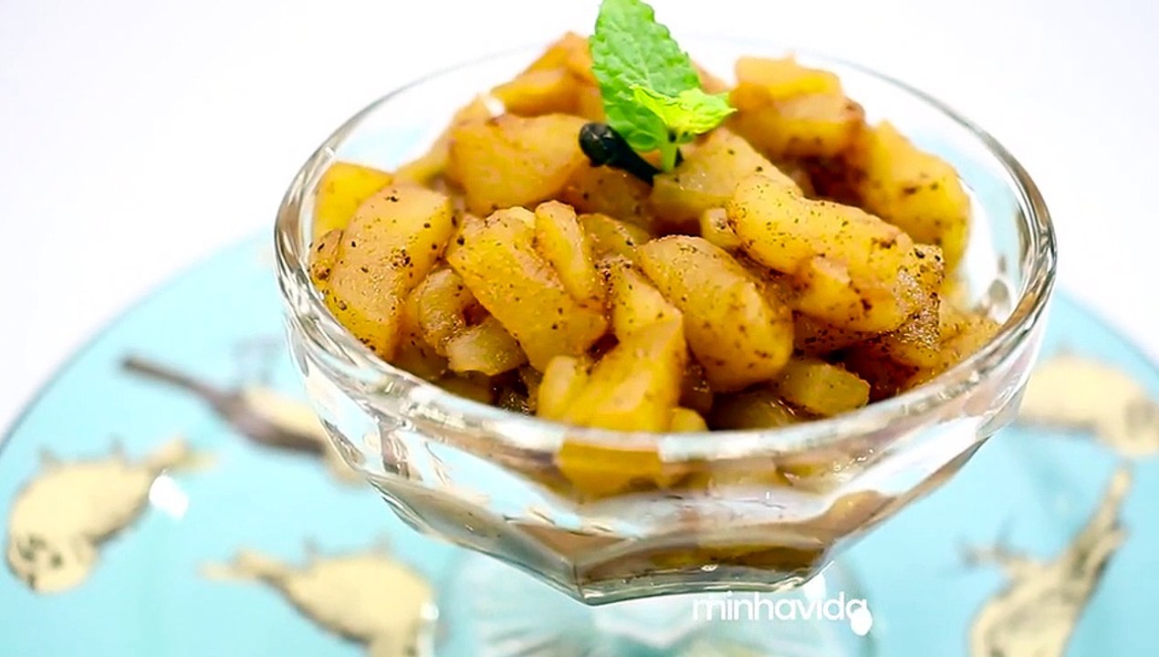 Doce de maçã fit: receita saborosa e saudável