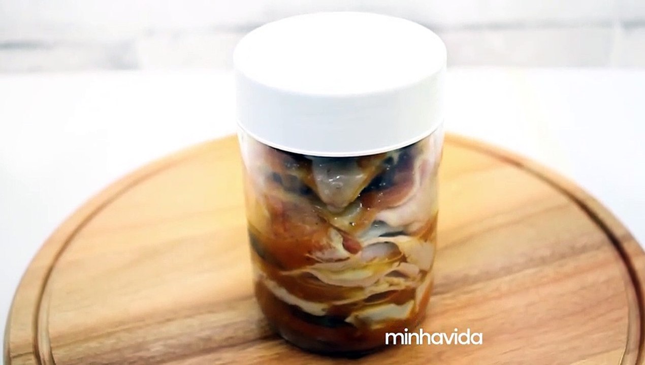 Lasanha light no pote: experimente essa receita saudável e prática