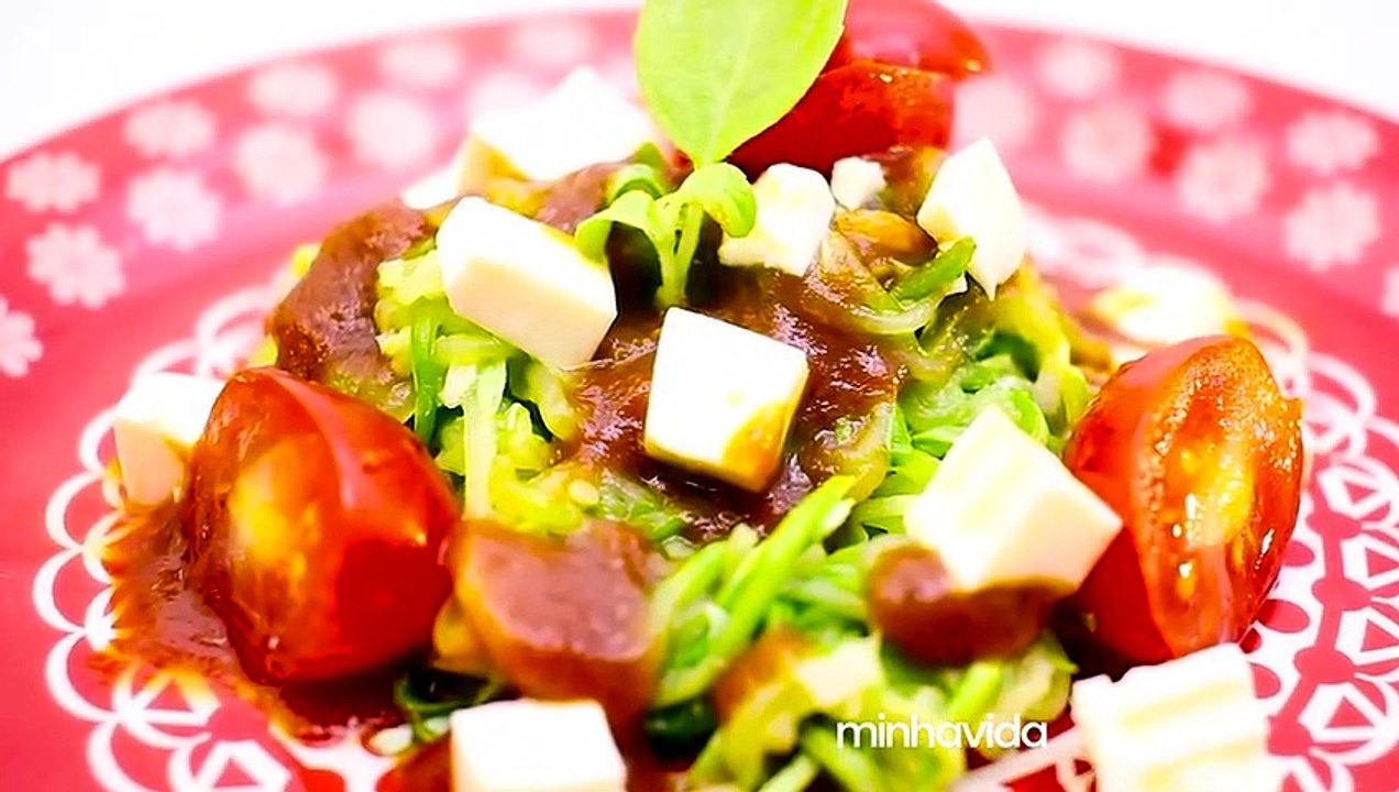 Espaguete de abobrinha: aprenda essa receita incrível e super saborosa